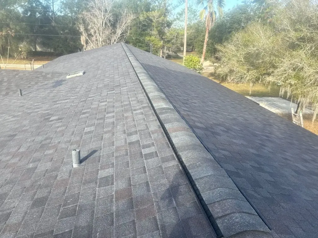 Ridge vent and attic ventilation work